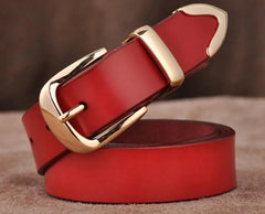 Cinturón de Moda de Cuero para Mujeres al Estilo Británico al por Mayor