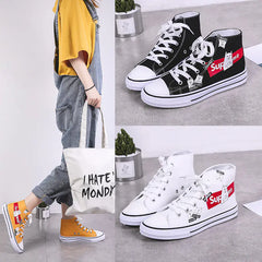 Zapatillas de Lona Altas