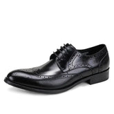 Zapatos Brogue de Cuero para Hombre