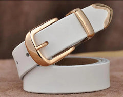 Cinturón de Moda de Cuero para Mujeres al Estilo Británico al por Mayor