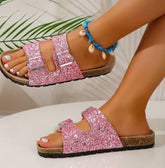 WOLFF Glitter Sandals for Women