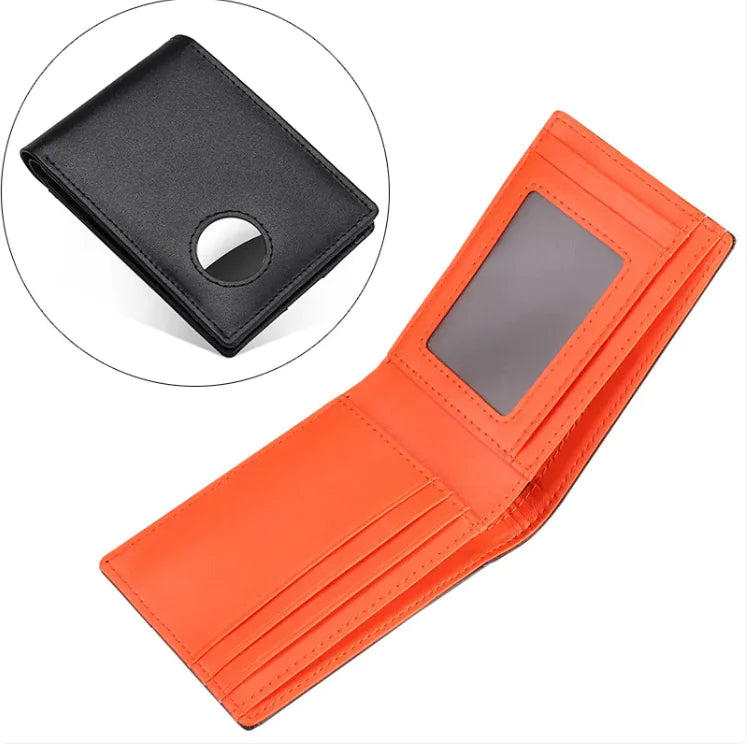 Cartera Tracker de Cuero para Hombre