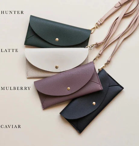 Bolso de Mano de Cuero Unisex