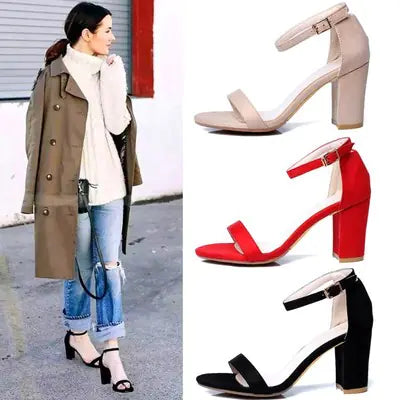 Sandalias de Moda en Ante