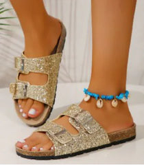 WOLFF Glitter Sandals for Women