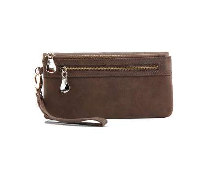 Cartera Larga con Cremallera para Mujer