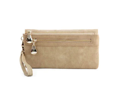 Cartera Larga con Cremallera para Mujer