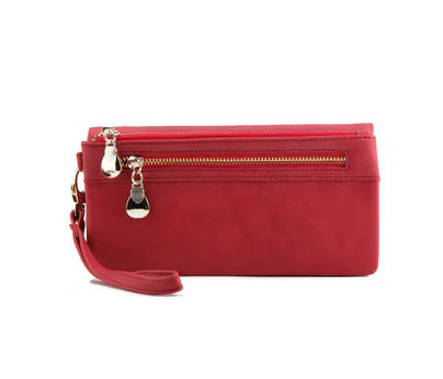 Cartera Larga con Cremallera para Mujer