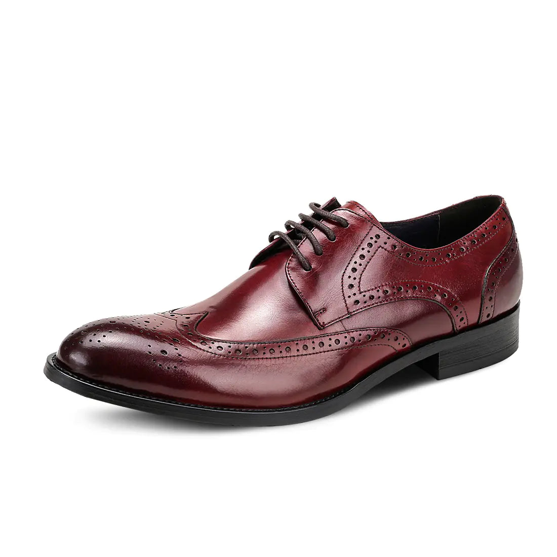 Zapatos Brogue de Cuero para Hombre