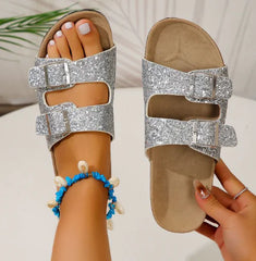 WOLFF Glitter Sandals for Women