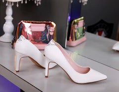 Tacones de Punta Fina con Tacón Delgado