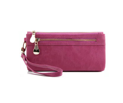 Cartera Larga con Cremallera para Mujer