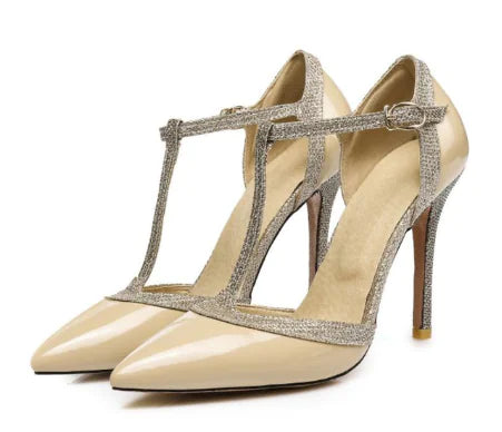 Sandalias de Moda con Tacón Alto