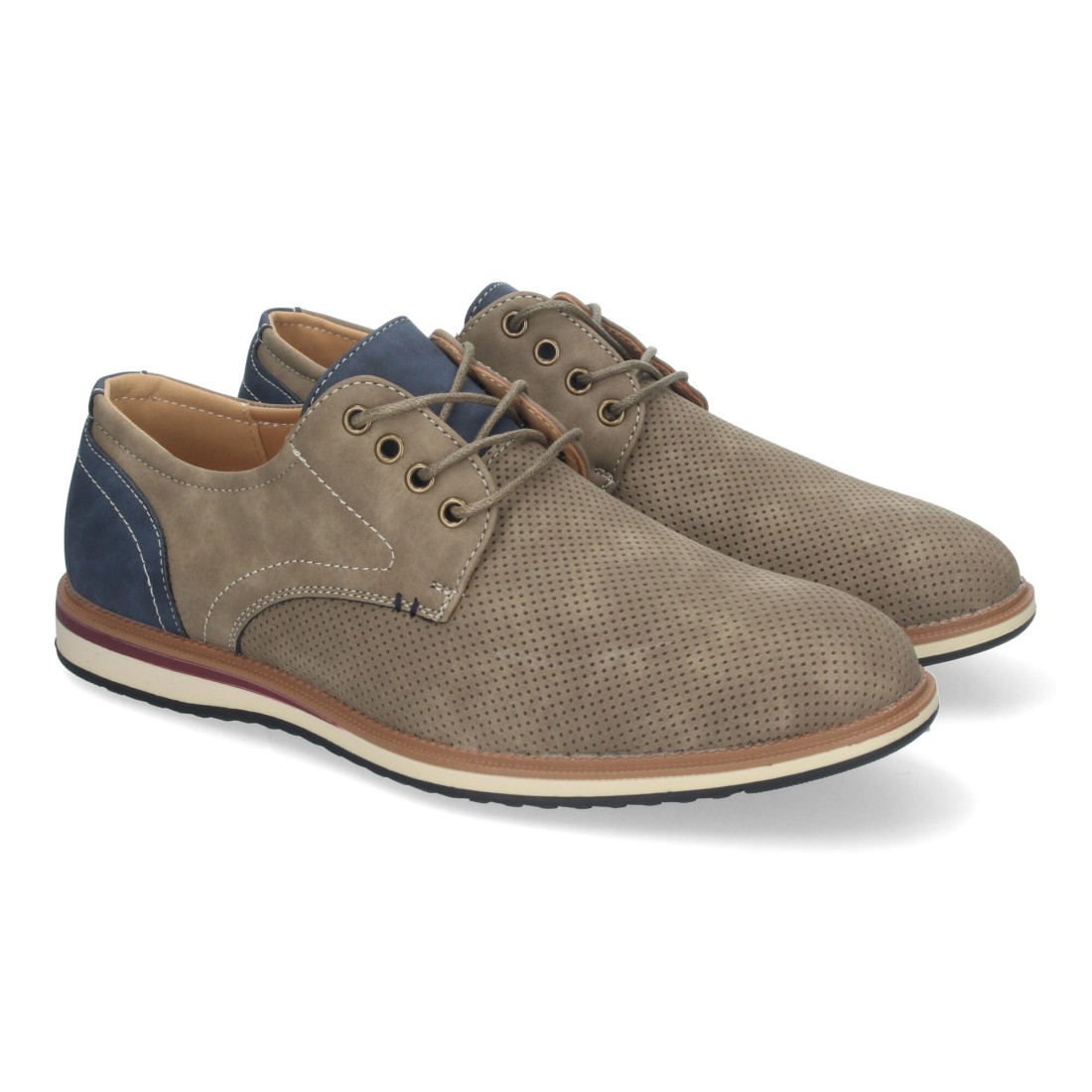 Zapatos Clariano Kaki