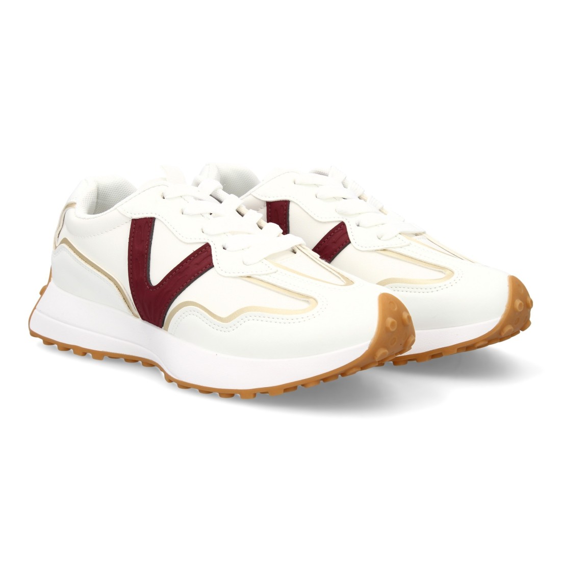 Zapatillas Los Santos Burdeos