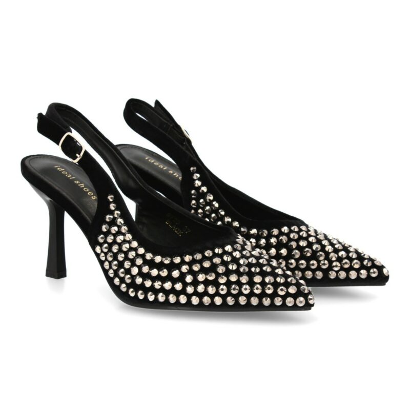 Zapato Tacón Fino Alejandría Negro