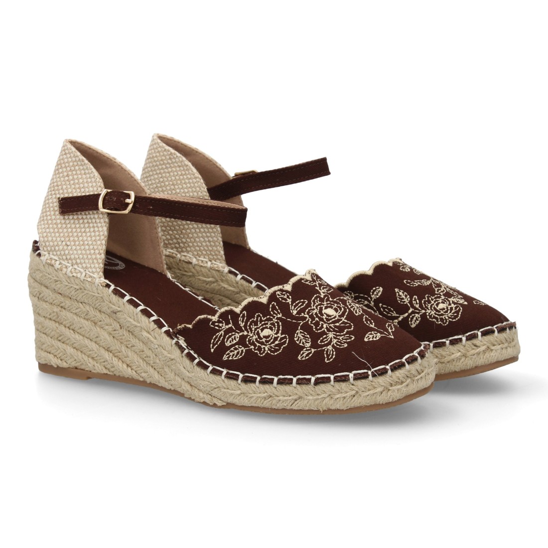 Sandalia Valencia Marron